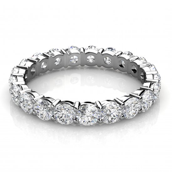 I Want To Hold Your Hand 2.4ct | Eternity Ring - Click Image to Close