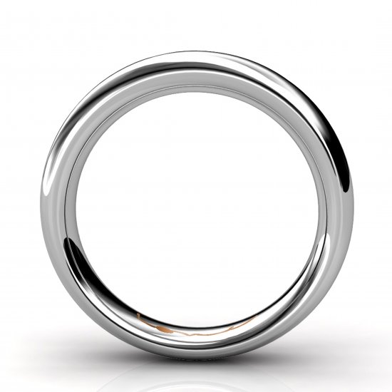 Cosmic Lion [4] Men's Wedding Ring | 18K White Gold - Click Image to Close