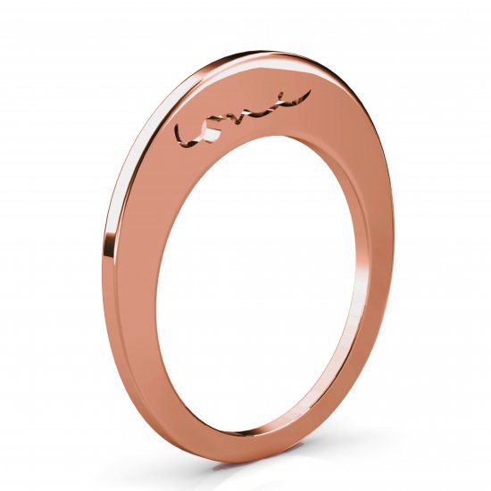 Evolve Love Rings - 1.2 Round Copper Jewellery - Click Image to Close