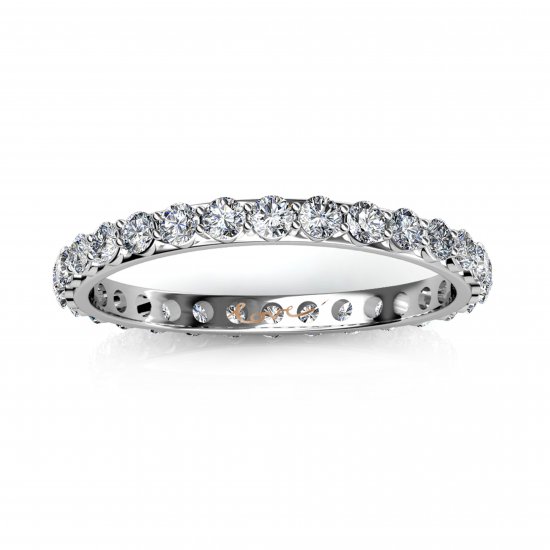 Eternal | Curved Eternity Ring - Click Image to Close