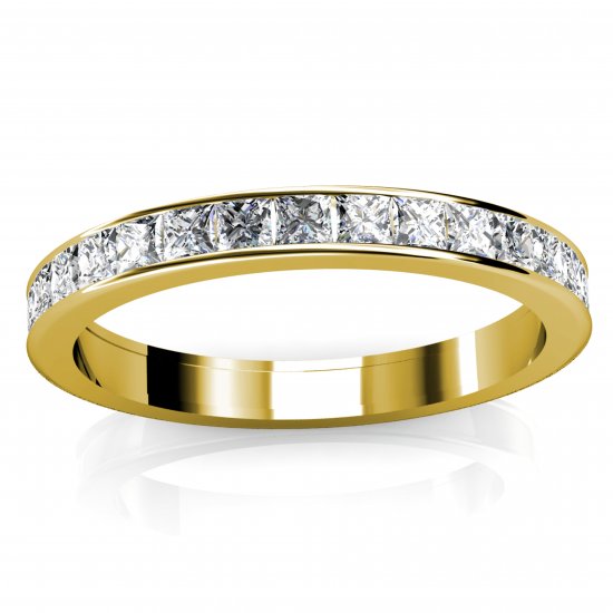 Eternity Ring, All You Need Is Love .96ct 1/2 set - Click Image to Close