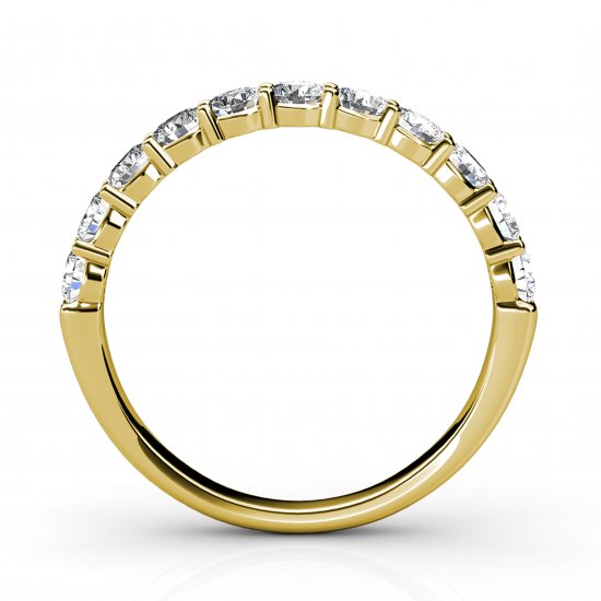 I Want To Hold Your Hand .66ct 1/2 set | Eternity Ring - Click Image to Close