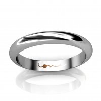 LoveSong [3] Wedding Ring | 18K White Gold