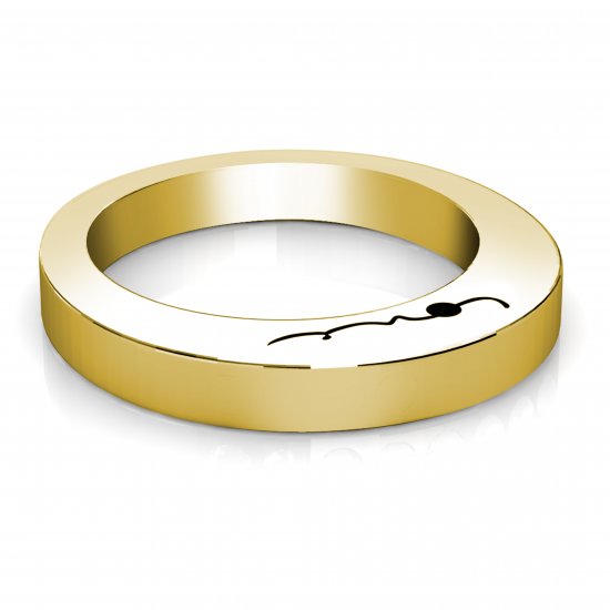 Evolve Love Rings - 2.4 Round 9k YG - Click Image to Close