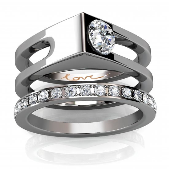 How Soon Is Now | Engagement Ring | Platinum - Click Image to Close