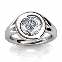 New Rose | Engagement Ring | Platinum