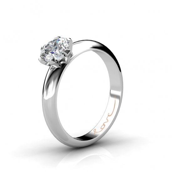4Love | Diamond Ring | Platinum - Click Image to Close