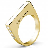 Evolve Love Ring - 2.4 Square | Men's Wedding Ring