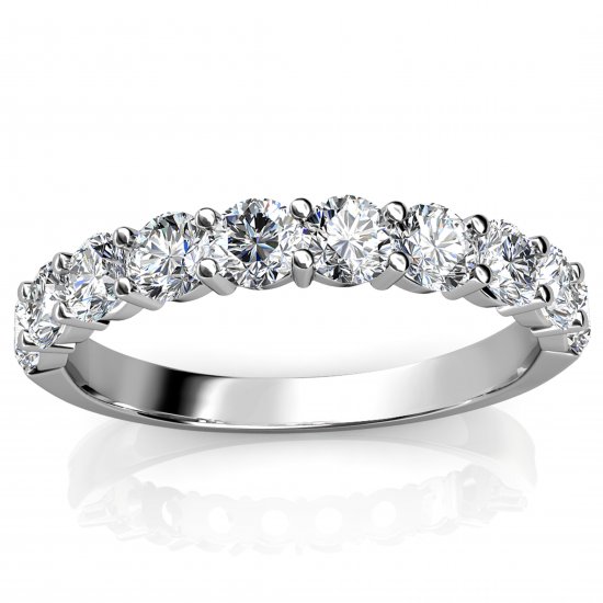I Want To Hold Your Hand -1.10ct 1/2 set | Eternity Ring - Click Image to Close