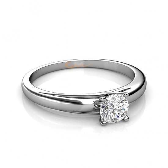 Heros | Engagement Ring | Platinum - Click Image to Close