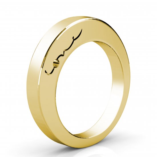 Evolve Ring - 2.4 Round | Men's Wedding Ring - Click Image to Close