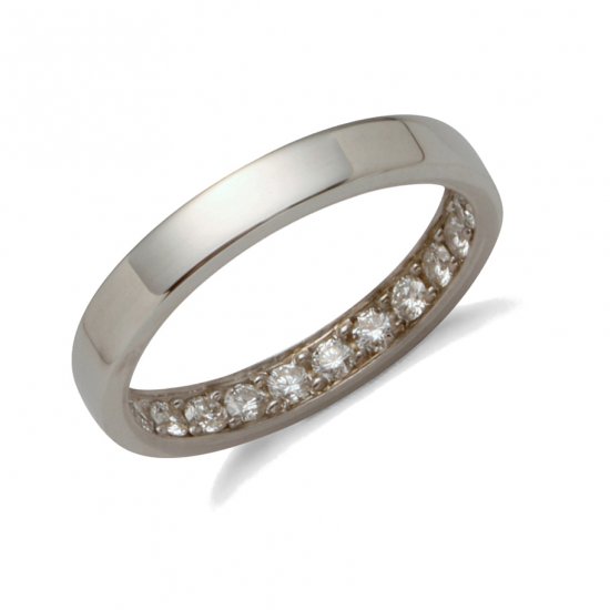 Can't Buy Me Love | Eternity Ring | .63ct - Click Image to Close