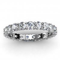 I Want To Hold Your Hand 1.2ct | Eternity Ring |18k White Gold