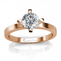 Seven | 1ct Diamond Ring | 18K Rose Gold