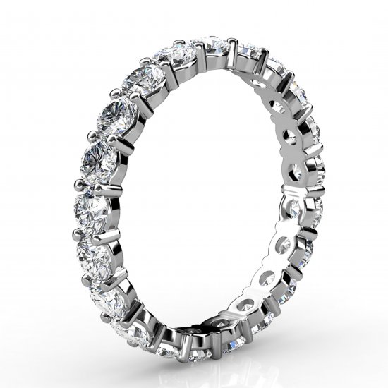 I Want To Hold Your Hand 2.40ct | Eternity Ring - Click Image to Close