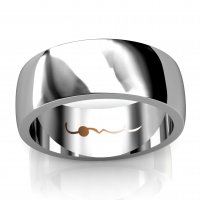 One Love [7] Wedding Ring | 9k White Gold