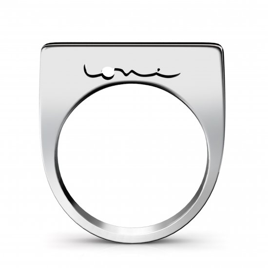 Evolve Love Ring | Stacking Ring | 9k Rose Gold - Click Image to Close