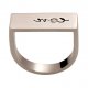 Thriller Matching Commitment Rings | 18 White Gold