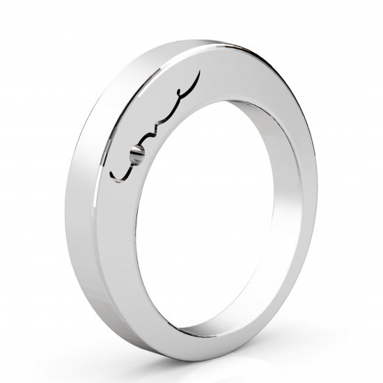 Evolve Love Rings - 2.4 Round 18k WG - Click Image to Close