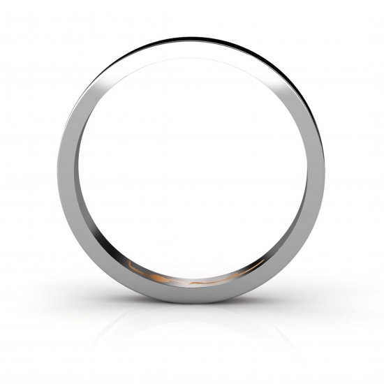LOL [3] | Men's Wedding Ring | Platinum - Click Image to Close