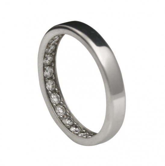 Can't Buy Me Love .63ct | Eternity Ring - Click Image to Close