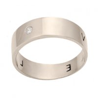 My North My South My East & West | Wedding Ring | 18k White Gold