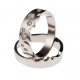 Love Times Love with Diamonds | Wedding Ring | Platinum