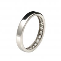 Can't Buy Me Love.63ct | Eternity Ring | Platinum