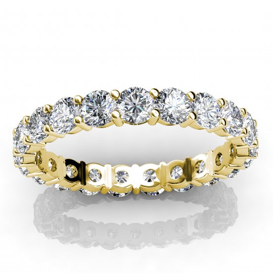 I Want To Hold Your Hand 2.40ct | Eternity Ring - Click Image to Close