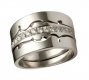 Love Times Three | Engagment Ring | Platinum