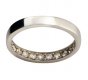 Can't Buy Me Love | Wedding Ring |18k White Gold