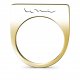 Evolve Love Ring - 1.2 Square 9k Yellow
