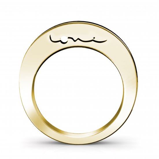 Evolve Love Rings - 2.4 Round 9k YG - Click Image to Close