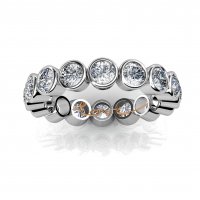 Eternal | Eternity Ring |18k White Gold