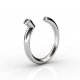 Quest | Engagement Ring | 18K White Gold
