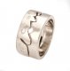 Love Times Love 1/2 Set | Engagment Ring | Platinum