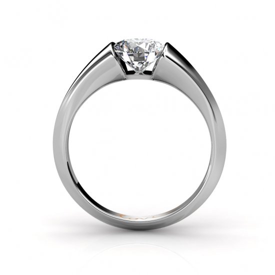Summer Breeze | Diamond Ring | Platinum - Click Image to Close