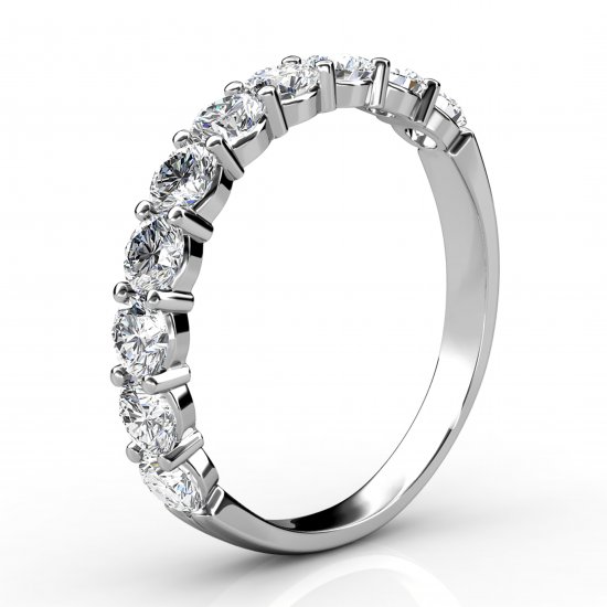 I Want To Hold Your Hand -1.10ct 1/2 set | Eternity Ring - Click Image to Close