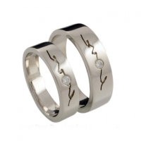 Classic Love [7] Matching Commitment Ring | Platinum