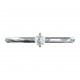 Small is Exquisite | Engagement Ring | 18k White Gold