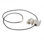 Love You Long Time Silver Love Necklace
