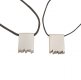 Fifty50 Pendant | Matching Silver Pendants