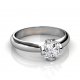 Into My Arms | Princess Cut Engagement Ring | Platinum