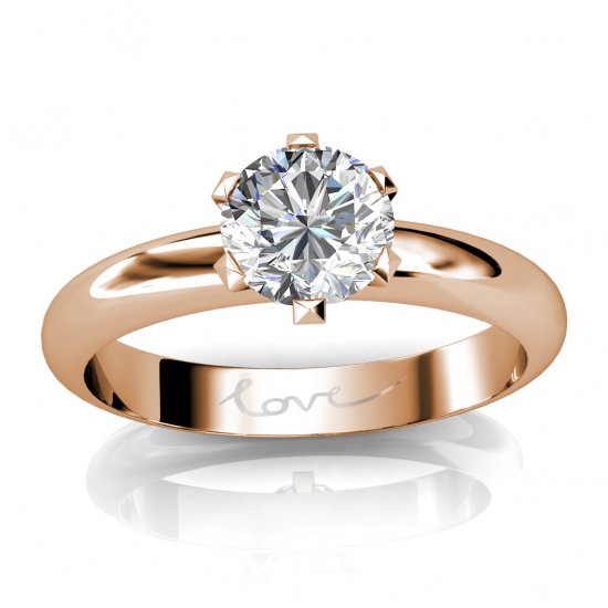 ForLove | Rose Diamond Ring - Click Image to Close