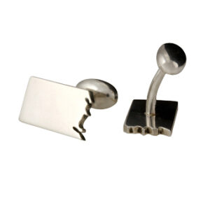 Unique Silver Cufflinks