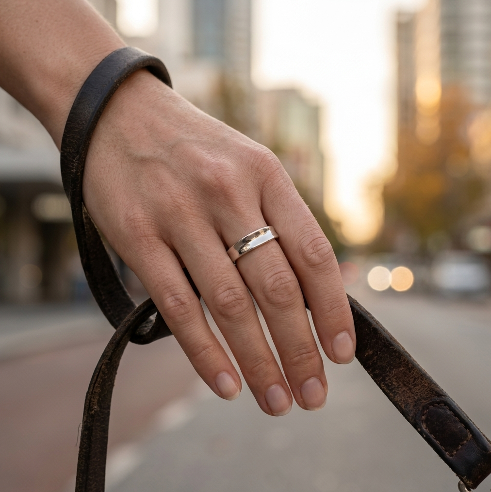 White Gold Wedding Ring | Love My Way