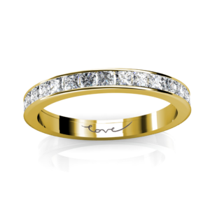 All You Need Is Love Princes Cut Diamond Wedding Ring//
