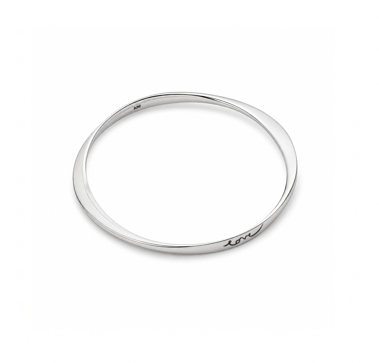 Forever Bangle — Sterling Silver Bangle ..