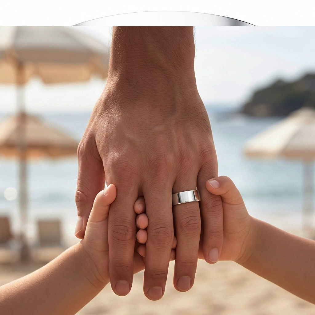 LOL 7 — Wedding Ring for Men in Gold