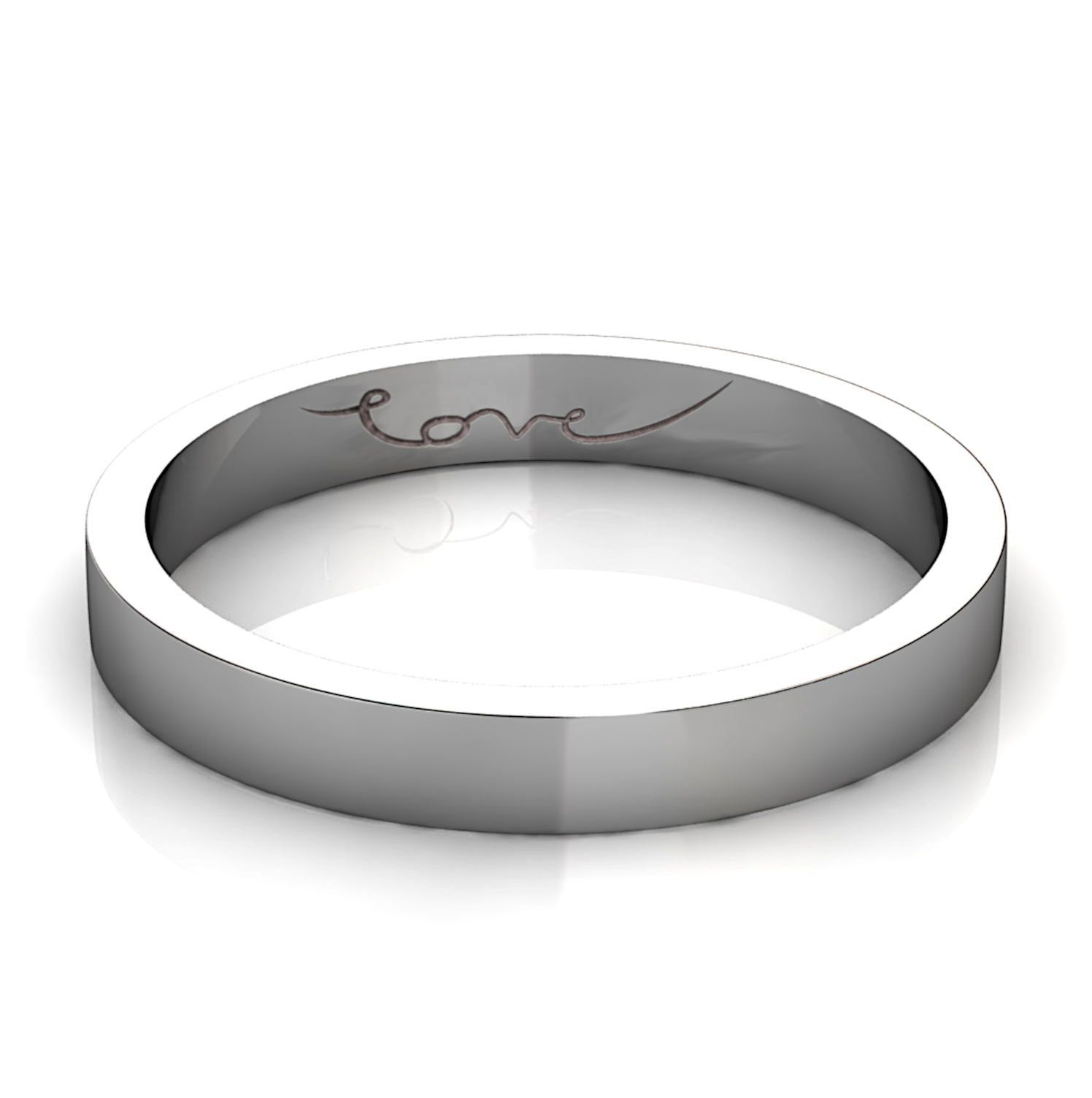 White Gold Wedding Rings for Men LOL 3 ll